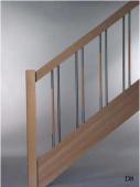 Pfosten “B”  Handlauf “H1″  Stäbe “M20+BR503″