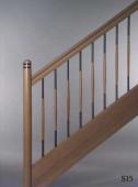 Pfosten “BR623″  Handlauf “H3″  Stäbe “BR501″