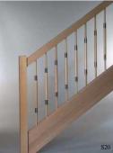 Pfosten “B”  Handlauf “H1″  Stäbe “BR508″