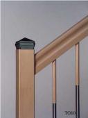 Pfosten “BR624″ mit Handlauf “H3″ und Stäbe “BR505″