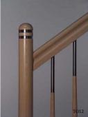 Pfosten “BR623″ mit Handlauf “H3″ und Stäbe “BR501″