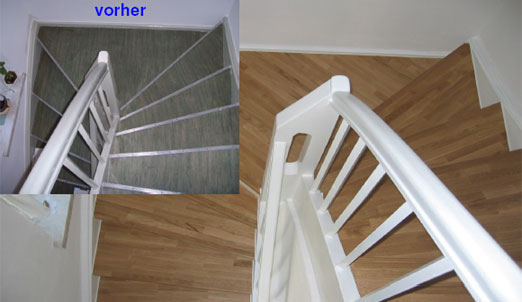 Treppenrenovierung